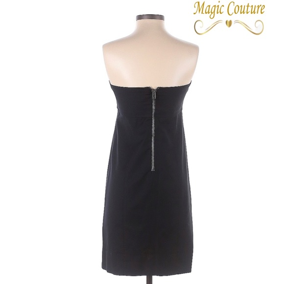 Stella McCartney Black Strapless Cocktail Dress🖤🖤🖤 - Picture 2 of 11